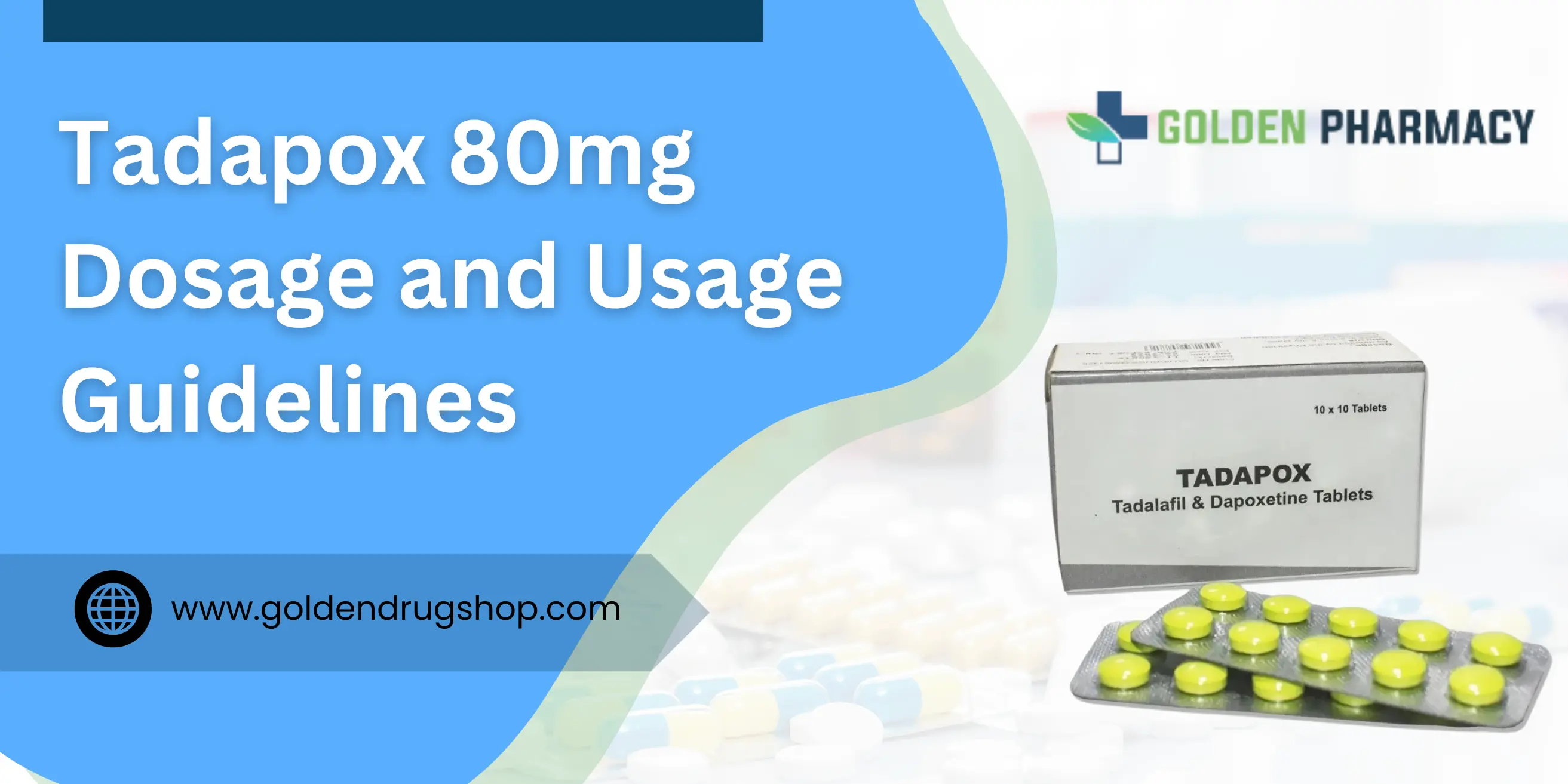 Tadapox 80mg Dosage and Usage Guidelines